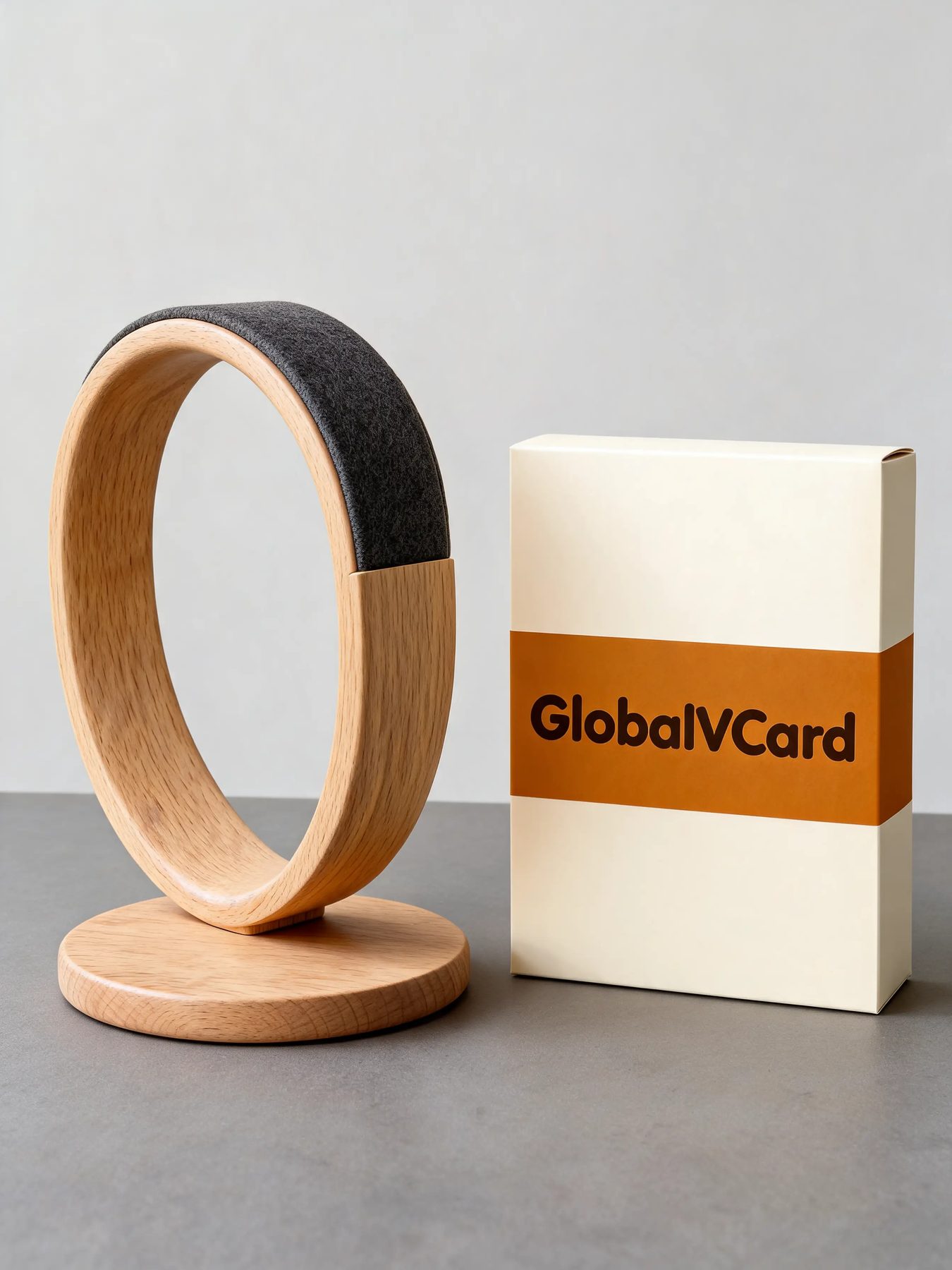 White Oak Headphone Rest